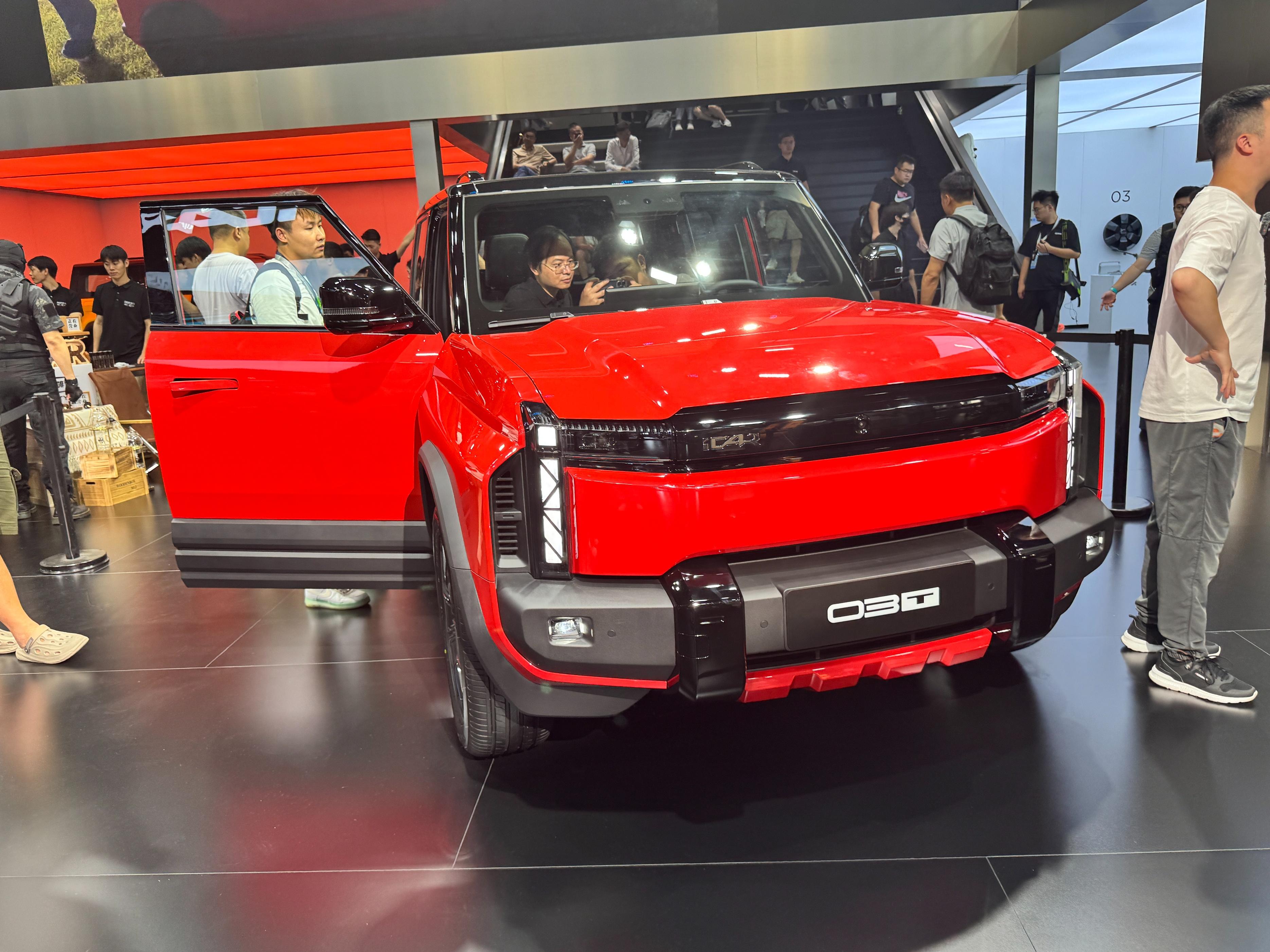 13.98萬元起！奇瑞iCAR03T成都車展上市