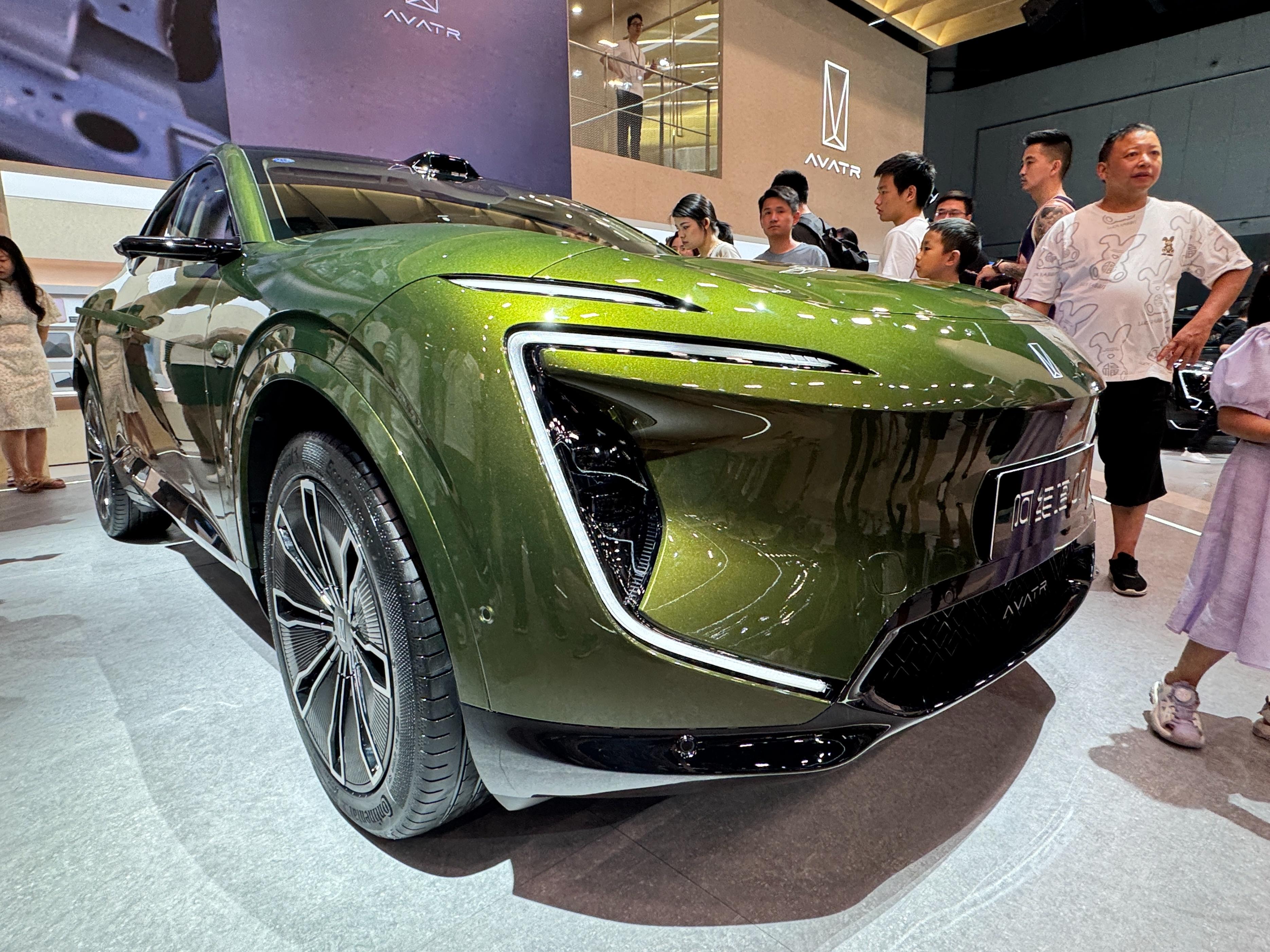 【成都車展】阿維塔07亮相并開啟預售，2024年下半年上市