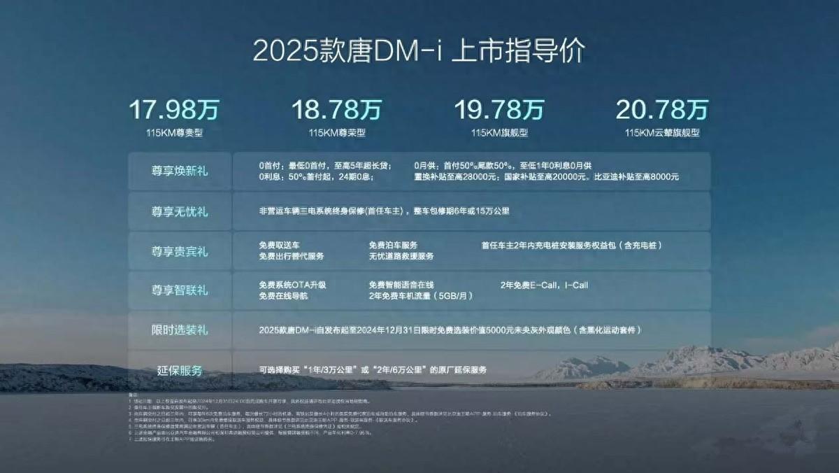 17.98萬(wàn)元起！比亞迪唐DM-i天津地區(qū)上市