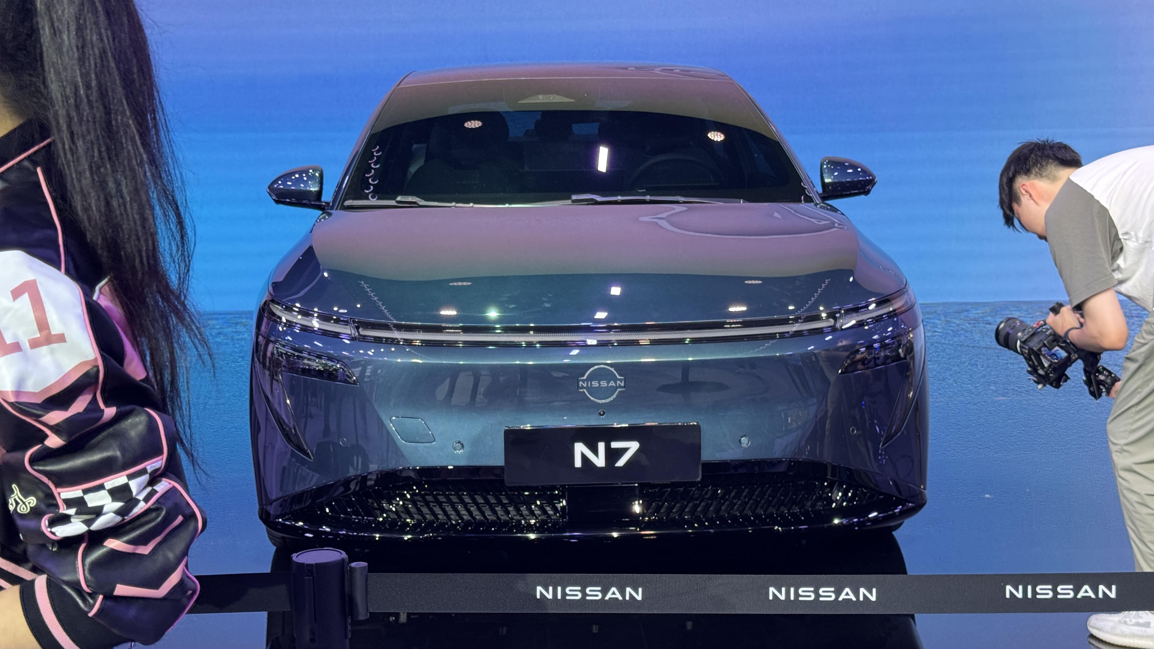 2025年內(nèi)上市！日產(chǎn)全新車型N7在廣州車展首發(fā)亮相