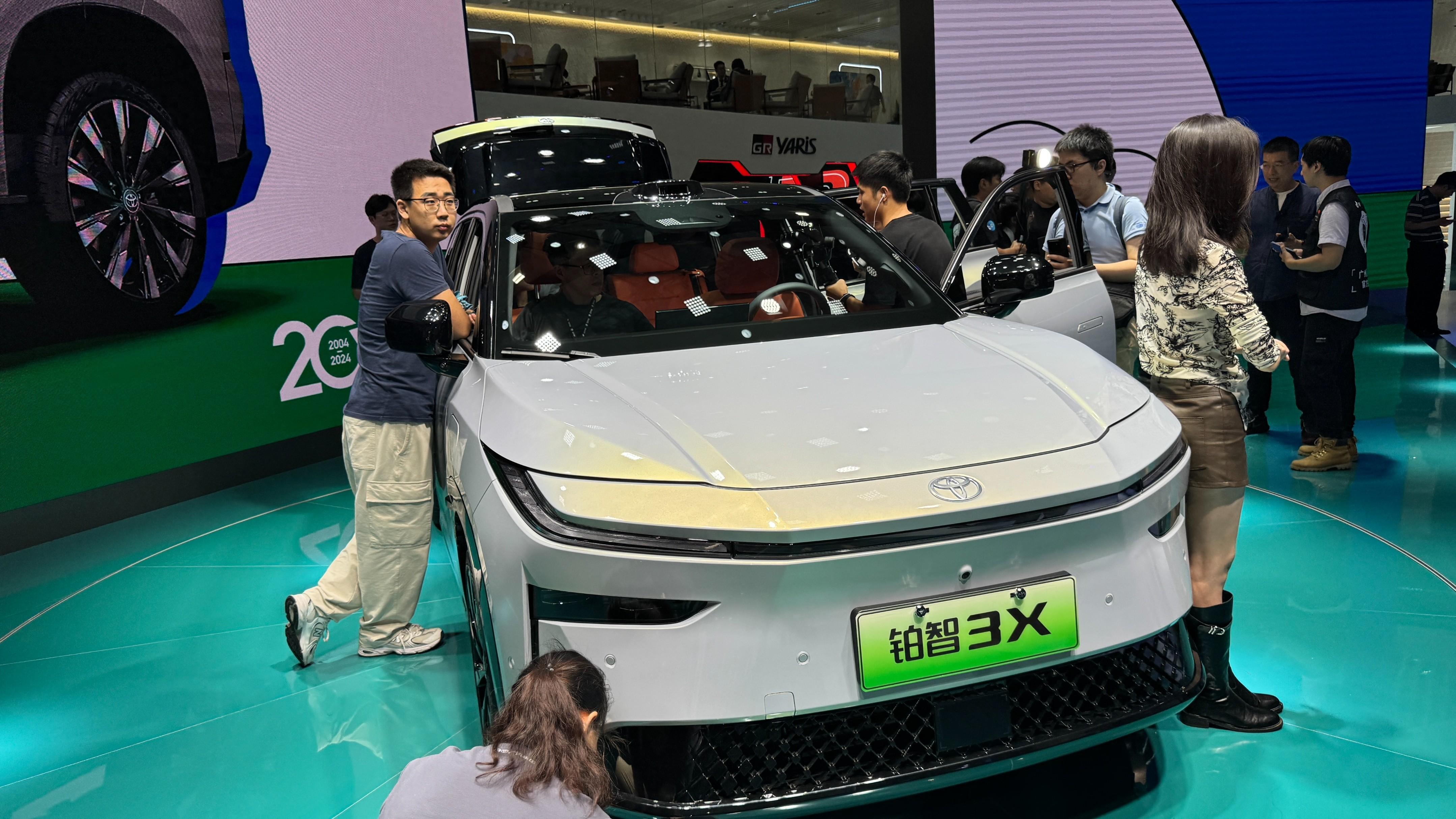 2025年3月上市！廣汽豐田全新純電SUV鉑智3X在廣州車展首發(fā)亮相