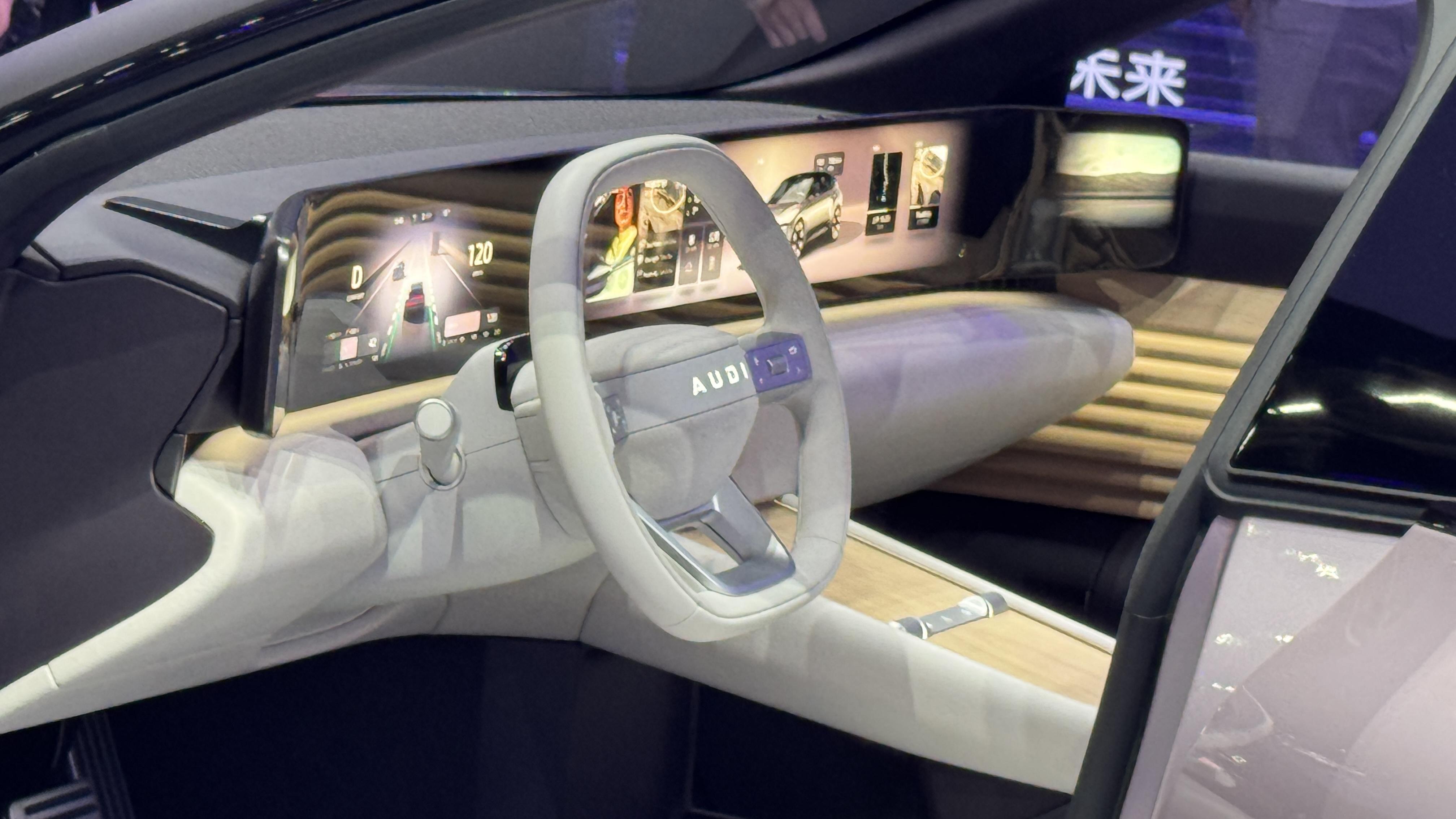 百公里加速3.6 s！奧迪全新品牌AUDI E概念車在廣州車展對外亮相