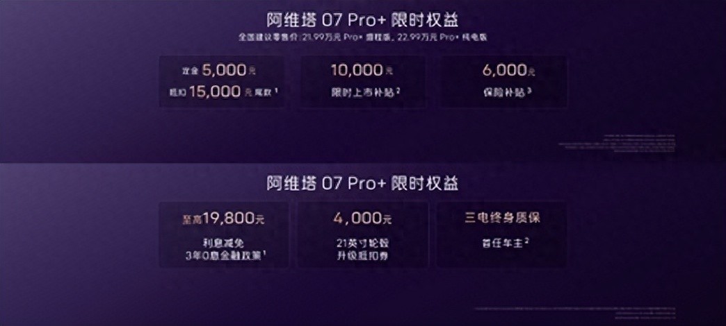 售價21.99萬元起，標(biāo)配乾崑智駕ADS SE！阿維塔 07 Pro+正式上市